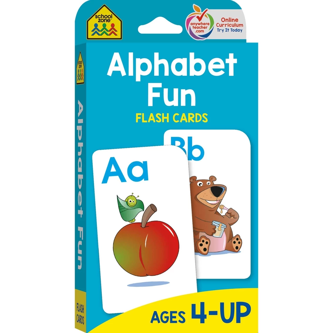 Outlet 👏 School Zone Alphabet Fun Flash Cards 👏 1 Outlet 👏 School Zone Alphabet Fun Flash Cards 👏