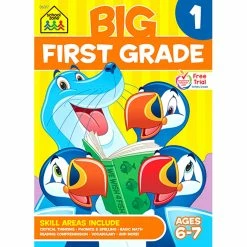 Outlet 🔥 School Zone Big First Grade Workbook 🛒