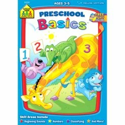 Promo ✔️ School Zone Preschool Basics Deluxe Edition Workbook 😀