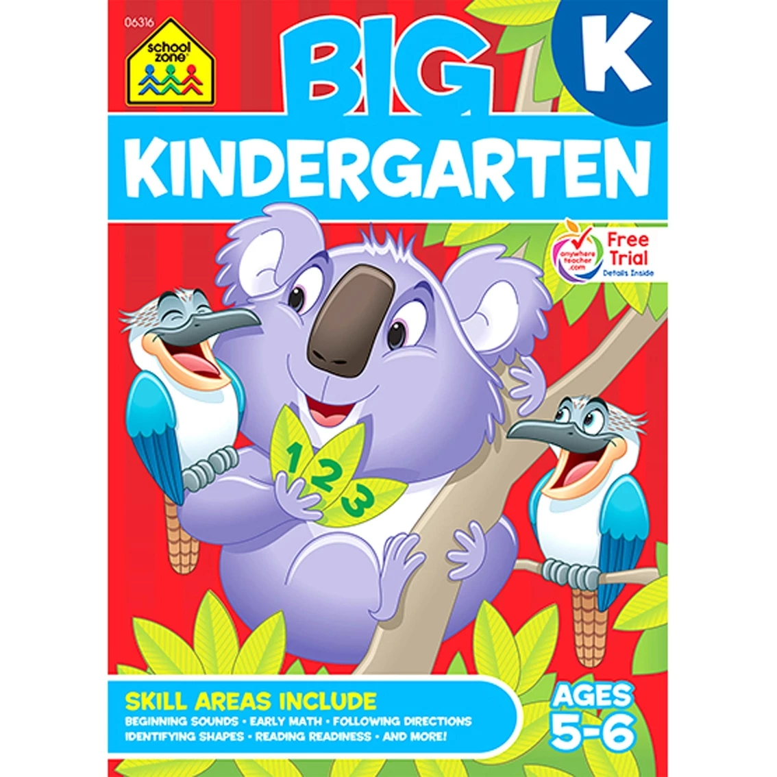 Best Pirce ???? School Zone Big Kindergarten Workbook ???? 1 Best Pirce ???? School Zone Big Kindergarten Workbook ????