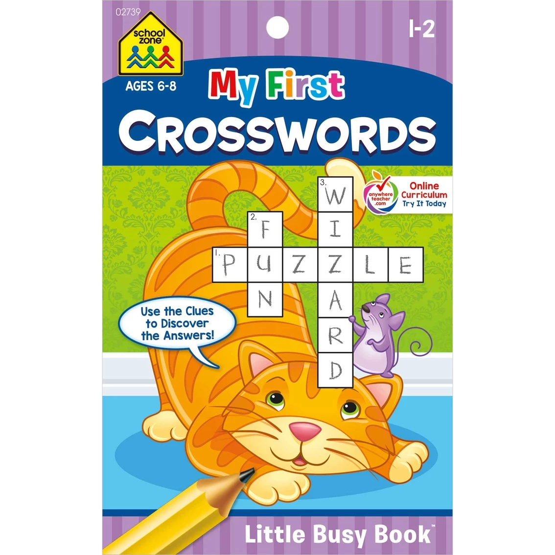 Best Sale 🥰 School Zone My First Crossword Puzzles Little Busy Book 😍 1 Best Sale 🥰 School Zone My First Crossword Puzzles Little Busy Book 😍