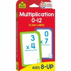 Buy 🥰 School Zone Multiplication 0-12 Flash Cards ✨