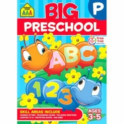 Best Sale 🔔 School Zone Big Preschool Workbook 💯
