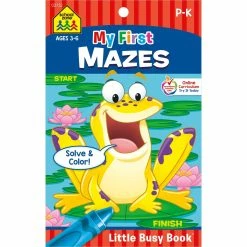 Cheapest 😉 School Zone My First Mazes Little Busy Book 😍