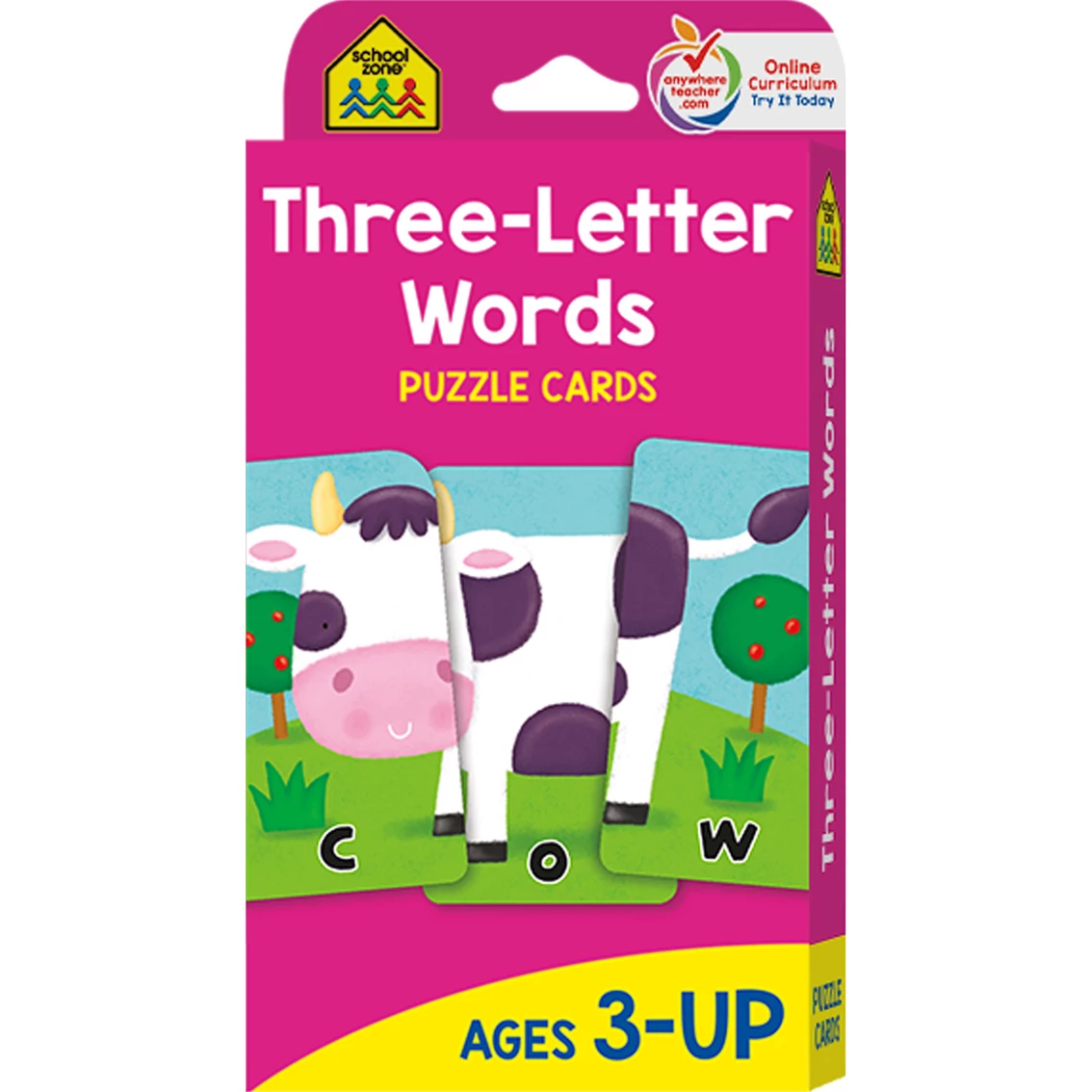Budget 😍 School Zone 3 Letter Words Flash Cards 🤩 1 Budget 😍 School Zone 3 Letter Words Flash Cards 🤩