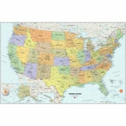 Wholesale 😍 Other Brands United States Dry Erase Map ❤️