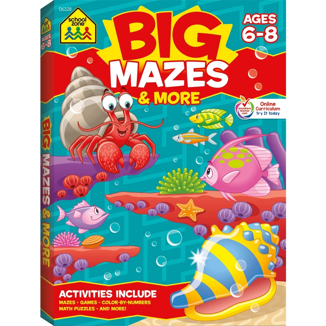 Best Sale ✨ School Zone Big Mazes And More Workbook 👍 1 Best Sale ✨ School Zone Big Mazes And More Workbook 👍