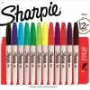 Budget 🥰 Sharpie 12 Pk. Assorted Permanent Fine Point Markers 😉