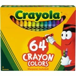 Cheap ๐ Crayola Classic Color Crayons With Sharpener 64 Ct. ๐