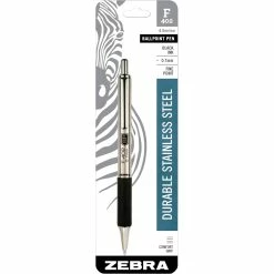 Promo ✔️ Zebra F402 Retractable Fine Point Ballpoint Pen 💯