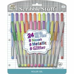 Outlet ✨ The Write Dudes Gel Pens Scribble Stuff, 24 Pk. ✔️