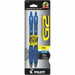 Budget 🎁 Pilot G2 Premium Gel Roller Fine Point Pen 2 Pk. 🤩 -TF Publishing Shop unnamed file 172