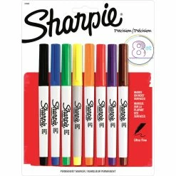 Hot Sale 🔔 Sharpie 8 Pk. Permanent Ultra Fine Point Markers 🌟