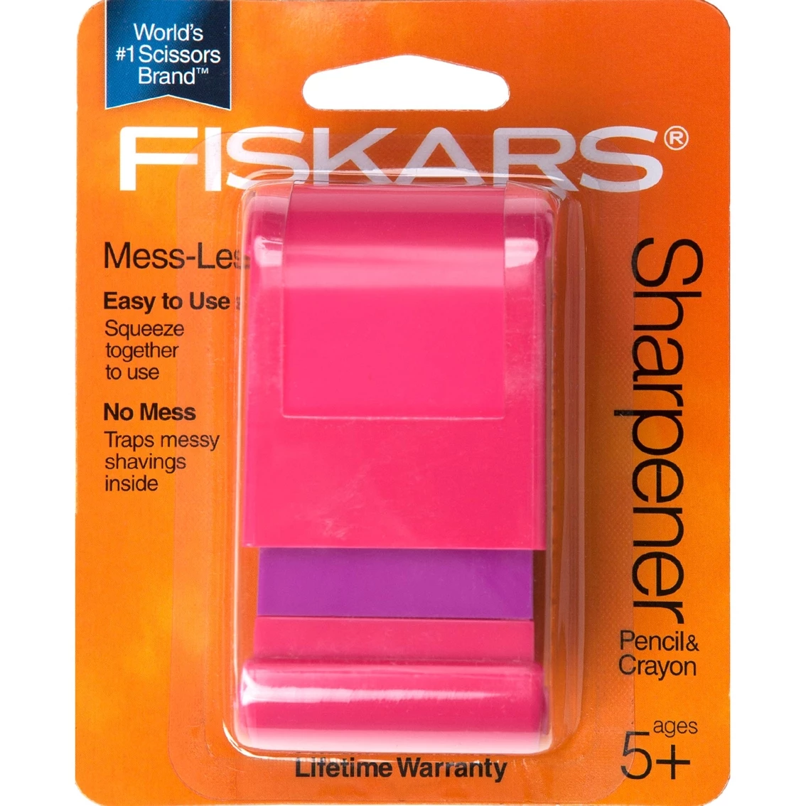 Wholesale 🥰 Fiskars Mess Less Pencil And Crayon Sharpener 🔔 1 Wholesale 🥰 Fiskars Mess Less Pencil And Crayon Sharpener 🔔