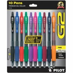 Coupon ⌛ Pilot Pen G2 Gel Pens Fine Assorted Color 10 Pk. 😀
