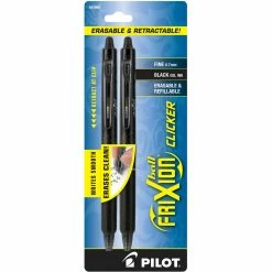 Brand new 🎁 Pilot Pen Frixion Clicker Black, 2 Pk. 🔥