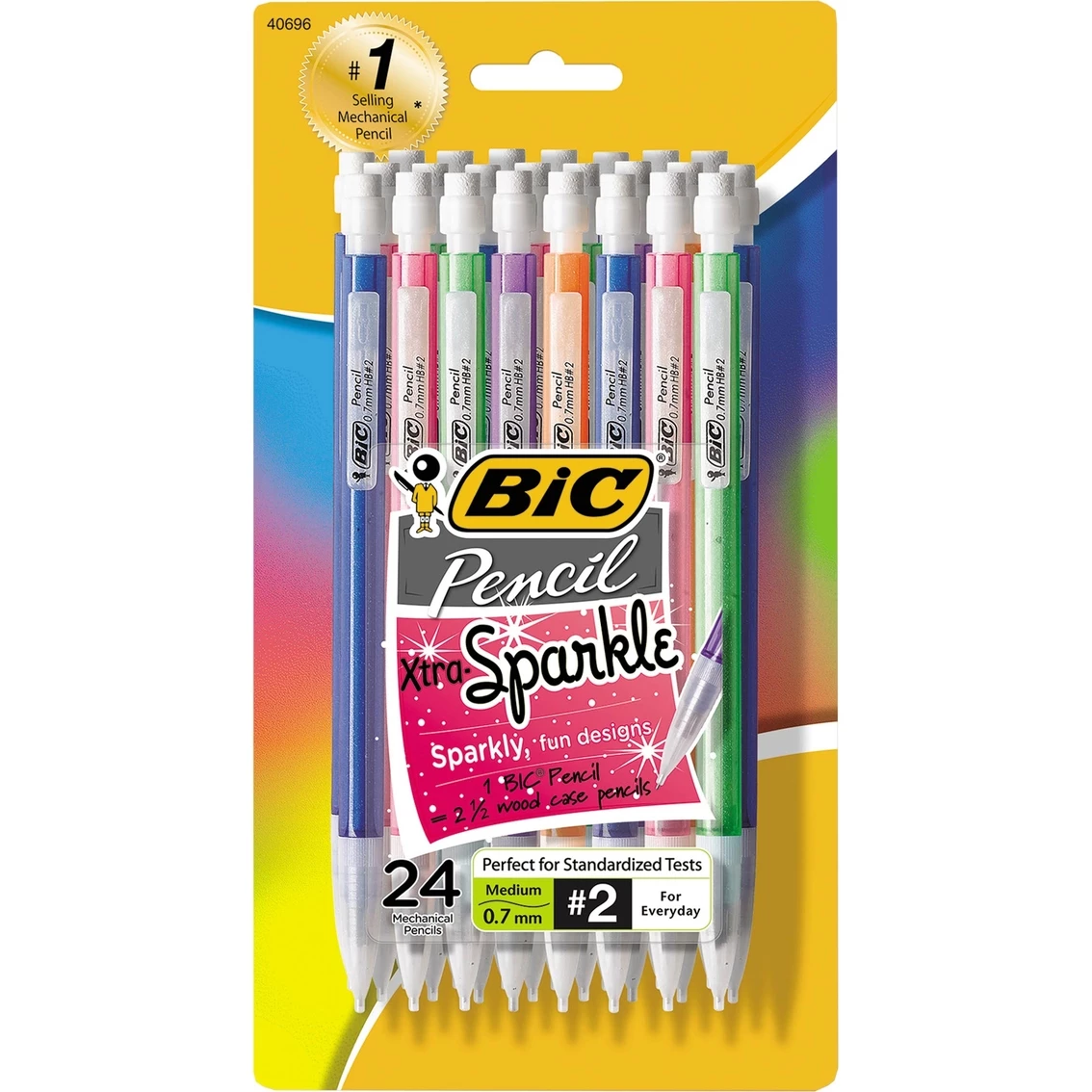 Wholesale 🎁 BIC 0.7mm Xtra Sparkle Mechanical Pencil 24 Pk. 🎁 2 Wholesale 🎁 BIC 0.7mm Xtra Sparkle Mechanical Pencil 24 Pk. 🎁 - Image 2