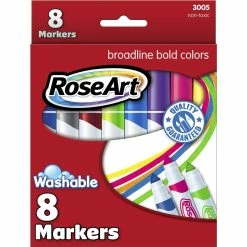 Cheap ✨ RoseArt Broad Classic Washable Markers, 8 Pk. 🧨