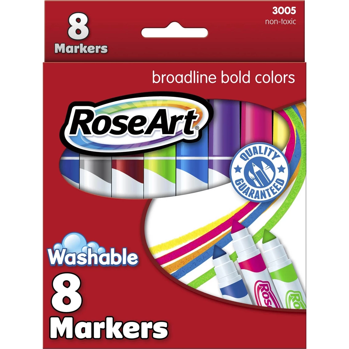 Cheap ✨ RoseArt Broad Classic Washable Markers, 8 Pk. ???? 1 Cheap ✨ RoseArt Broad Classic Washable Markers, 8 Pk. ????