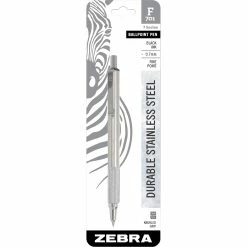 Deals 💯 Zebra F701 Retractable Fine Point Ballpoint Pen 1 Pk. 🥰