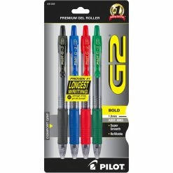 Wholesale ⌛ Pilot Pen G2 Bold Point Assorted, 4 Pk. 🧨