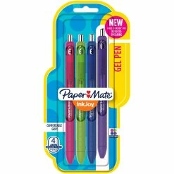 Top 10 🔔 Paper Mate Inkjoy Gel Pen, Assorted Colors 4 Pk. 😍