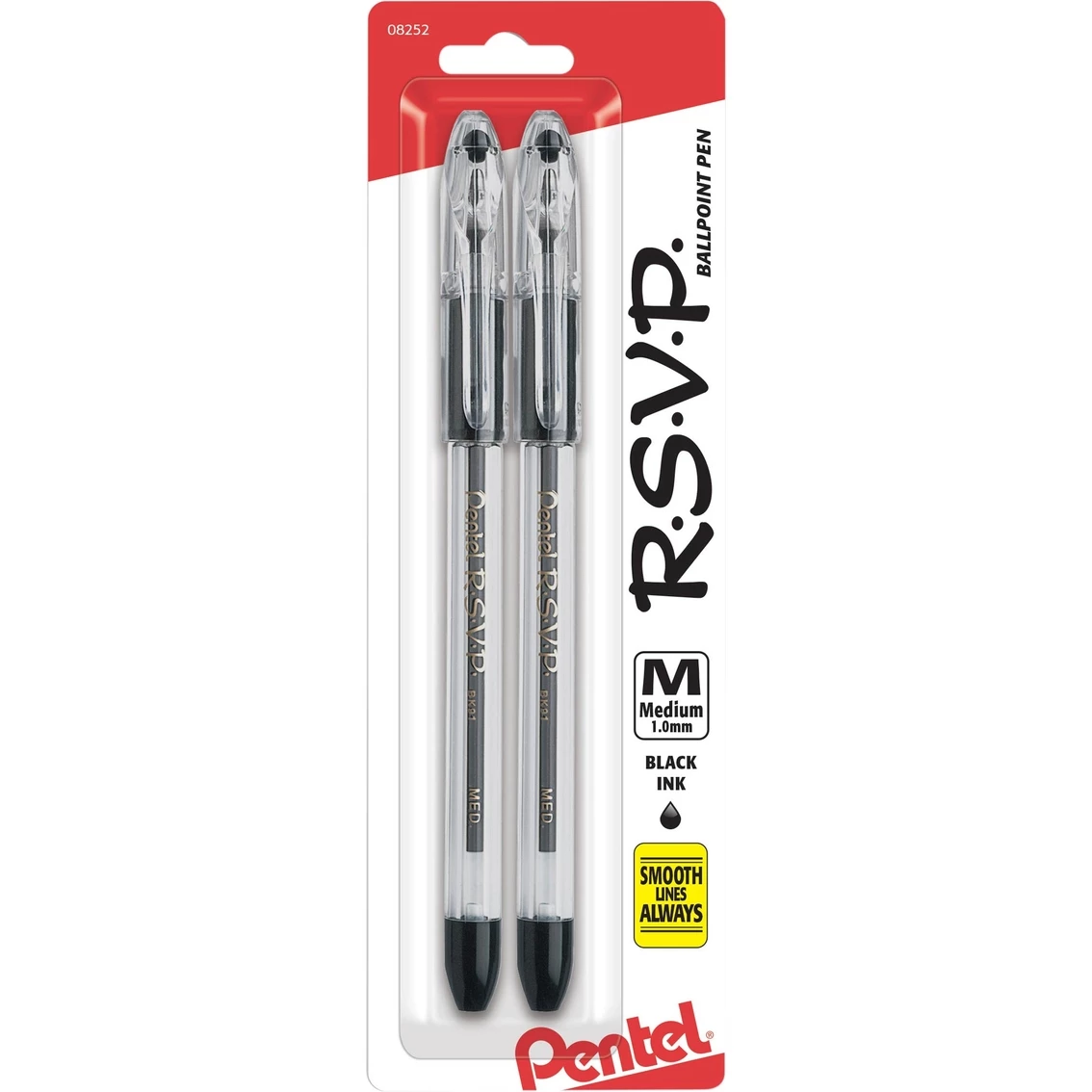 Best Sale ⭐ Pentel R.S.V.P. Medium Ballpoint Pens Black 2 Pk. ???? 1 Best Sale ⭐ Pentel R.S.V.P. Medium Ballpoint Pens Black 2 Pk. ????