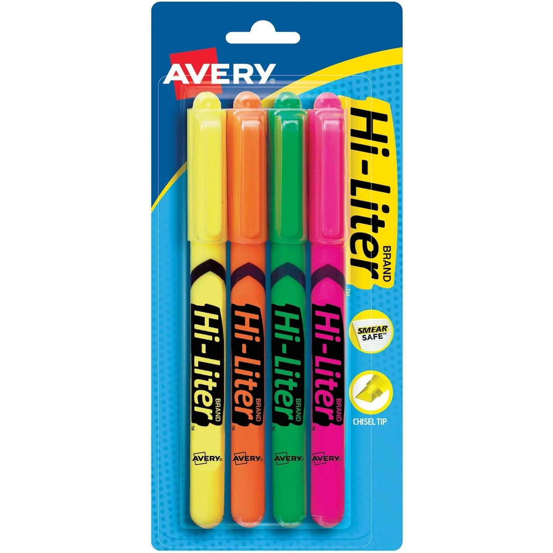Buy ???? Avery Hi Liter Pen Style Highlighters Assorted Fluorescent Colors 4 Pk. ✔️ 1 Buy ???? Avery Hi Liter Pen Style Highlighters Assorted Fluorescent Colors 4 Pk. ✔️