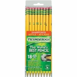 Top 10 🥰 Ticonderoga Sharpened Pencils, 18 Pk. 🧨
