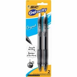 Best reviews of ⌛ BIC Gel-ocity Pen Gel, Medium, Black 2 Pk. 🎉