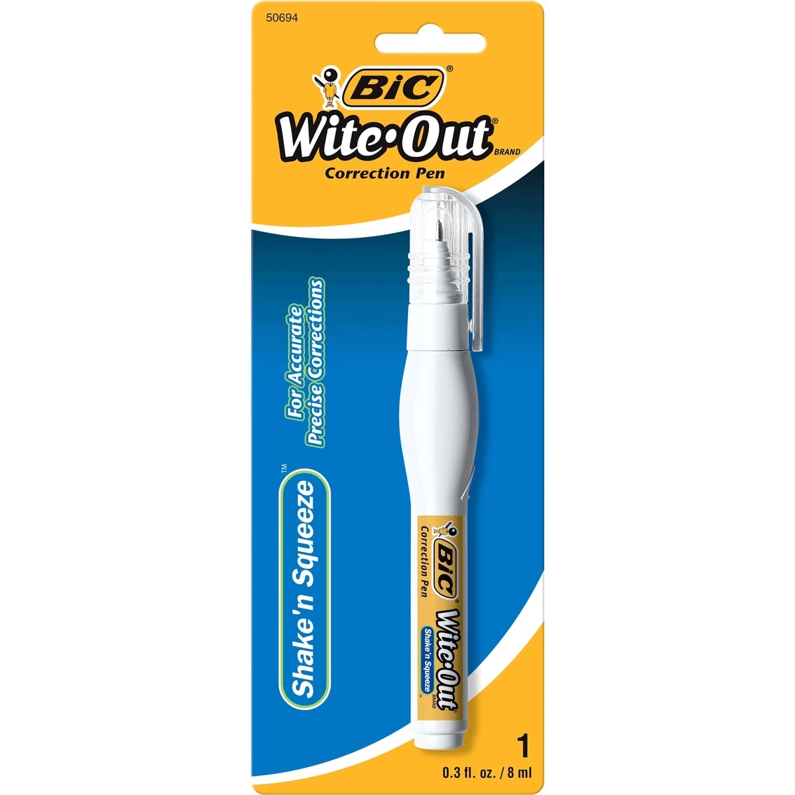 Cheapest ❤️ BIC Shake 'N Squeeze Wite-Out Correction Pen ???? 1 Cheapest ❤️ BIC Shake 'N Squeeze Wite-Out Correction Pen ????
