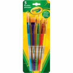Hot Sale ⭐ Crayola Art And Craft 5 Pc. Brush Set ⌛