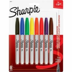 Top 10 🛒 Sharpie Fine Point Assorted Permanent Marker 8 Pk. 🌟