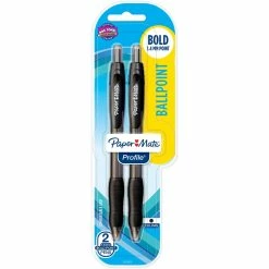 Wholesale 😉 Paper Mate 1.4mm Profile Retractable Ballpoint Pen 2 Pk. 🌟