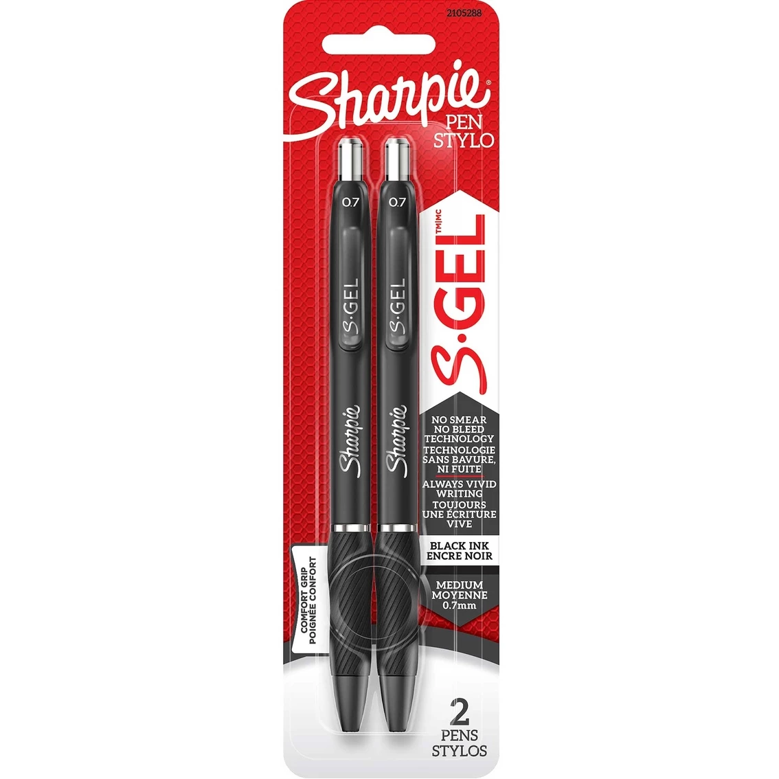 Promo ๐ Sharpie Gel 0.7mm Black 2 Ct. ๐ 1 Promo ๐ Sharpie Gel 0.7mm Black 2 Ct. ๐