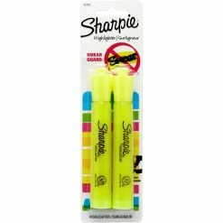 Best Pirce 🔔 Sharpie Accent Tank Style Highlighter Fluorescent Yellow 2 Pk. 🎉