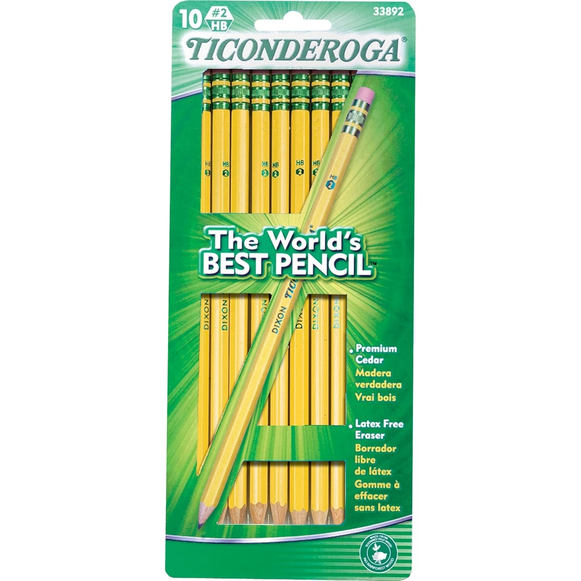 Best deal ๐ Ticonderoga Pre Sharpened Yellow Wood Cased Pencils 10 Ct. ๐ 1 Best deal ๐ Ticonderoga Pre Sharpened Yellow Wood Cased Pencils 10 Ct. ๐
