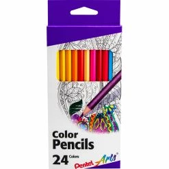 New 🌟 Pentel Color Pencils 24 Pk. 🎉