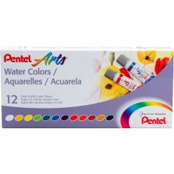 Best Sale 🔔 Pentel Water Colors 12 Ct. ❤️