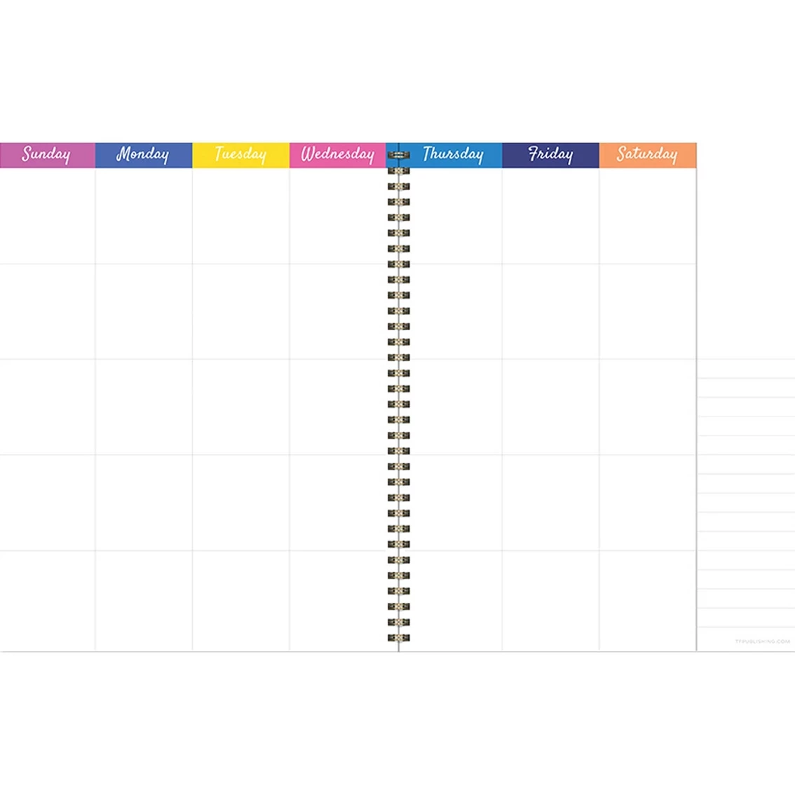 Coupon 🤩 TF Publishing Bright Blooms Undated Large Weekly And Monthly Planner ✔️ 2 Coupon 🤩 TF Publishing Bright Blooms Undated Large Weekly And Monthly Planner ✔️ - Image 2
