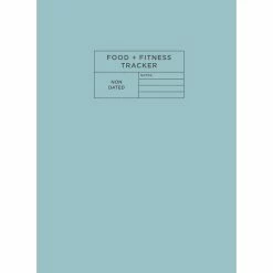 Outlet 🎉 TF Publishing Blue Food And Fitness Planner 🔥