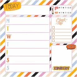Buy 😉 TF Publishing Undated Super Stripe Weekly Square Schedule Pad 👍