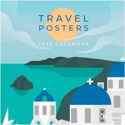 Deals ✨ TF Publishing 2022 Travel Posters Mini Calendar 🔔