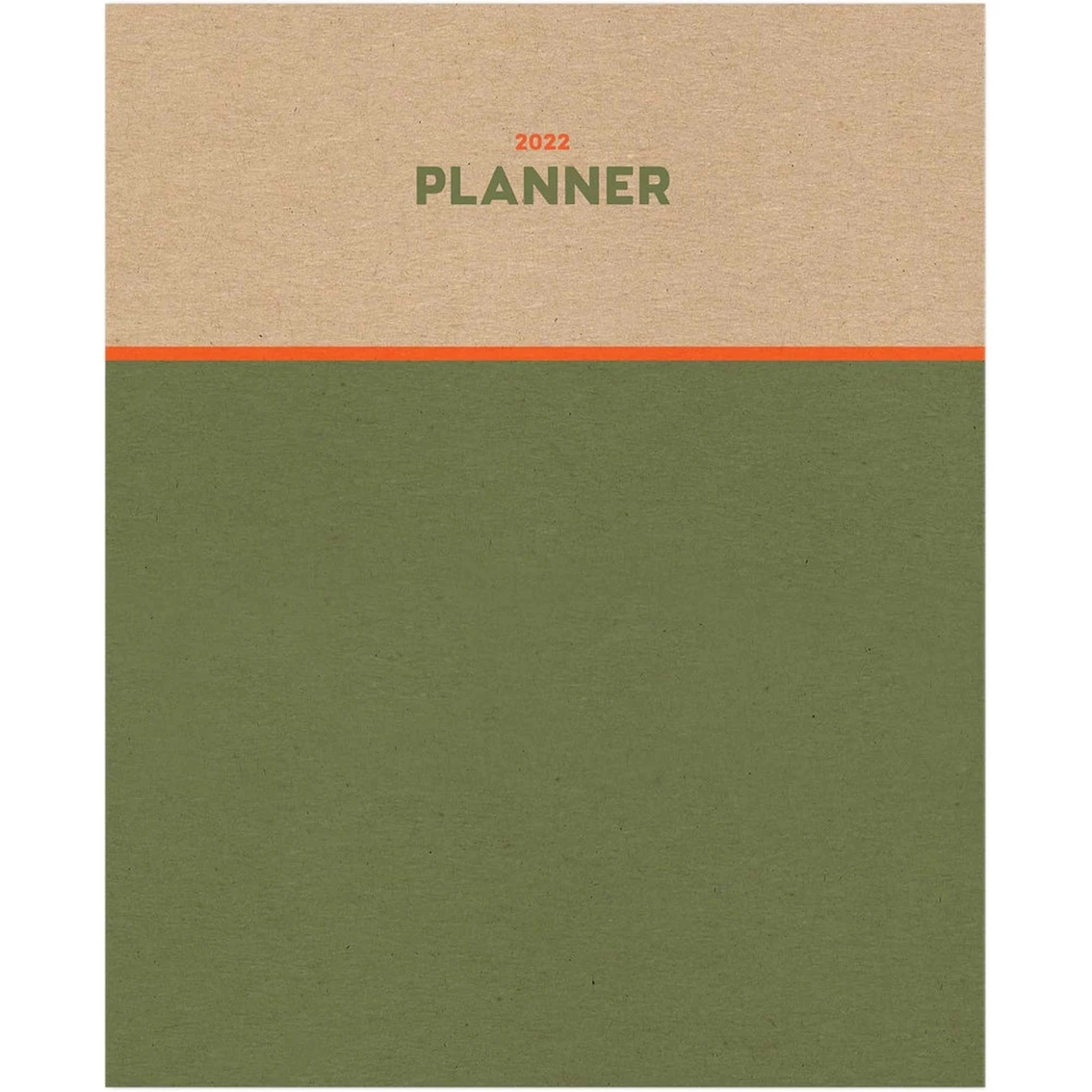 Outlet ⌛ TF Publishing 2022 Block Kraft Medium Monthly Planner ✔️ 1 Outlet ⌛ TF Publishing 2022 Block Kraft Medium Monthly Planner ✔️