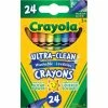 Coupon ???? Crayola Ultra Clean Washable Crayons 24 Ct. ????