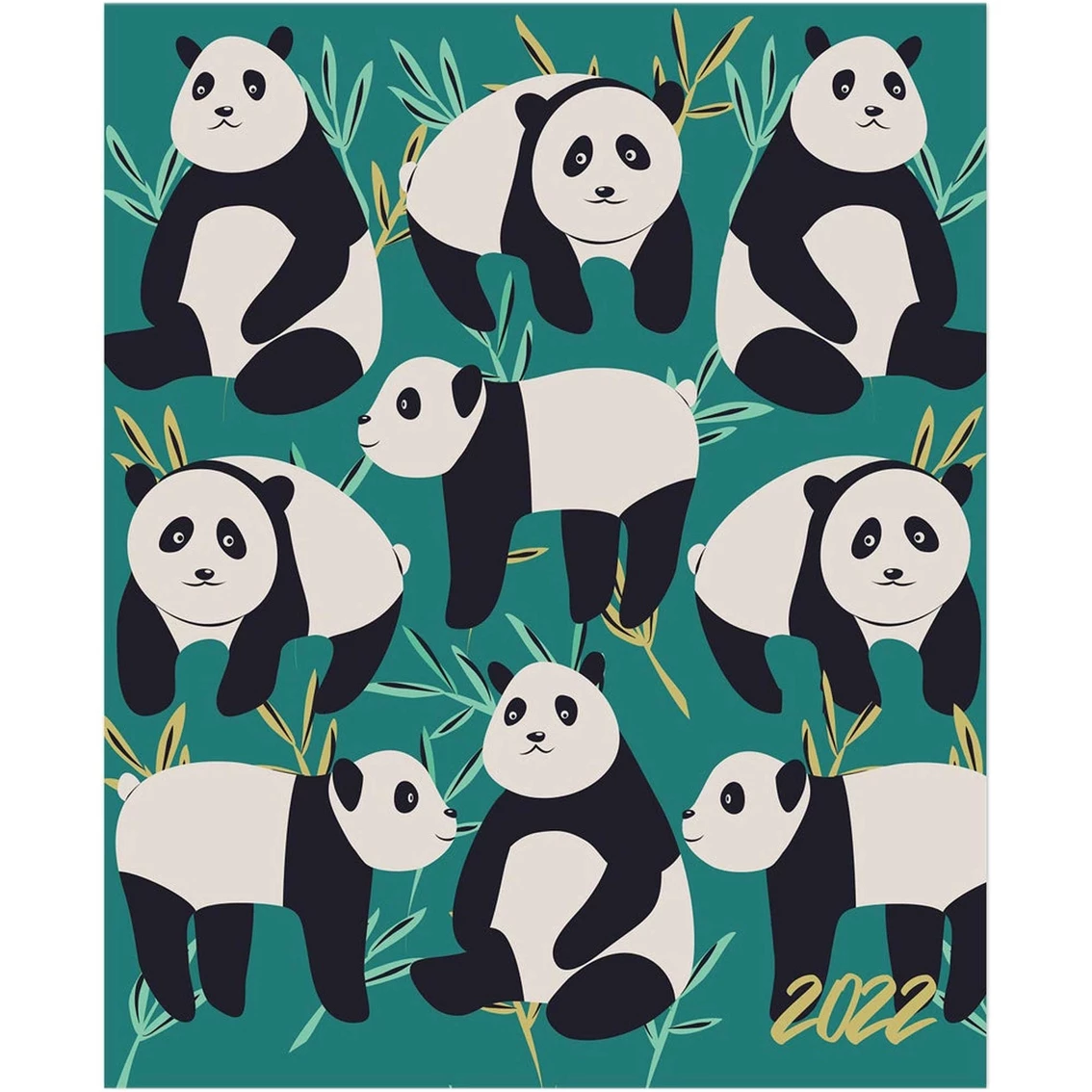 Wholesale 😉 TF Publishing 2022 Panda Medium Monthly Planner 🌟 1 Wholesale 😉 TF Publishing 2022 Panda Medium Monthly Planner 🌟
