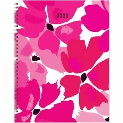 Hot Sale 😀 TF Publishing 2022 Prettiest Flowers Large Weekly And Monthly Planner 🔔