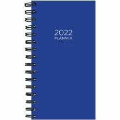 Best Pirce 💯 TF Publishing 2022 Blue Small Weekly Monthly Planner 🛒