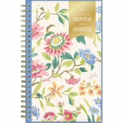 Cheap 😀 Bluesky Blue Sky Day Designer Climbing Floral Blush 5 In. X 8 In. Planner 😉