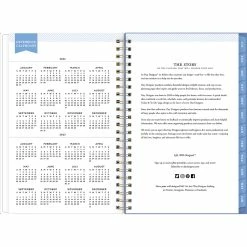 Cheap ???? Bluesky Blue Sky Day Designer Climbing Floral Blush 5 In. X 8 In. Planner ???? -TF Publishing Shop unnamed file 484